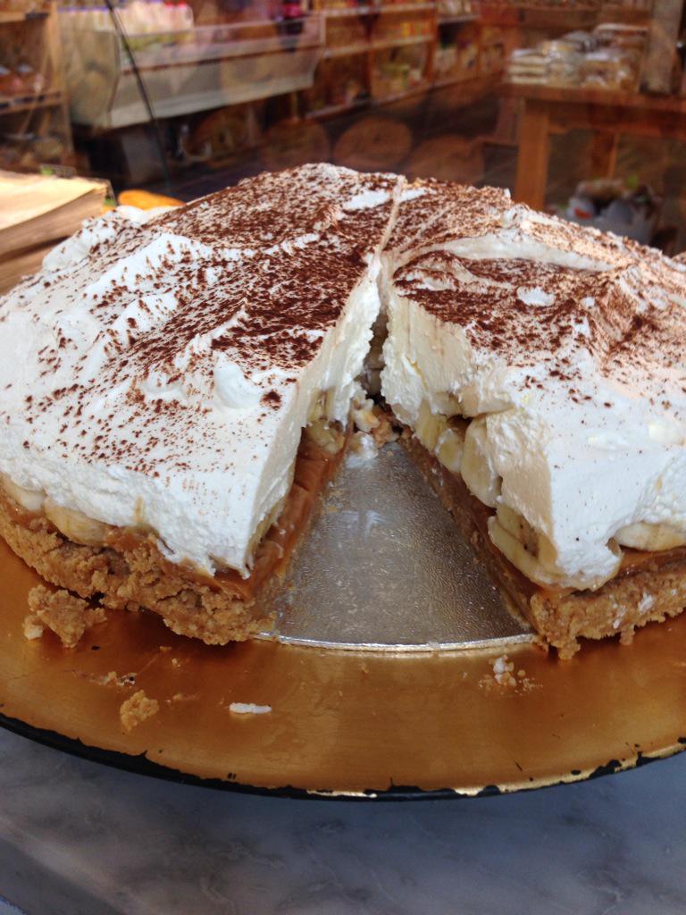 Homemade chocolate and raspberry tart, or banoffee pie!!! Well it is the weekend after all. . .