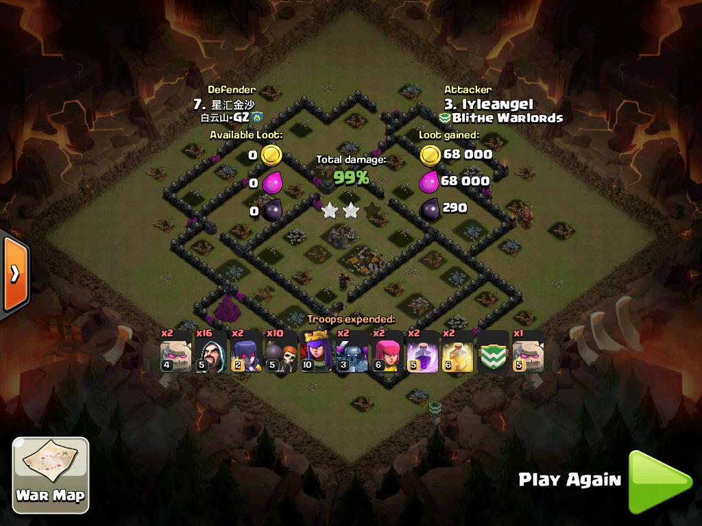 lyle_angel's tweet image. Eh yung nag99% na naman ako for the nth time. #cocproblems #clashofclans #frustrating