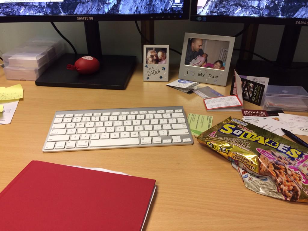 PromoSoftwareUK's tweet image. Dilemmas..When someone knows you're borrowing their desk &amp;amp; leave rice crispie squares. Do they want you to steal 1?^M