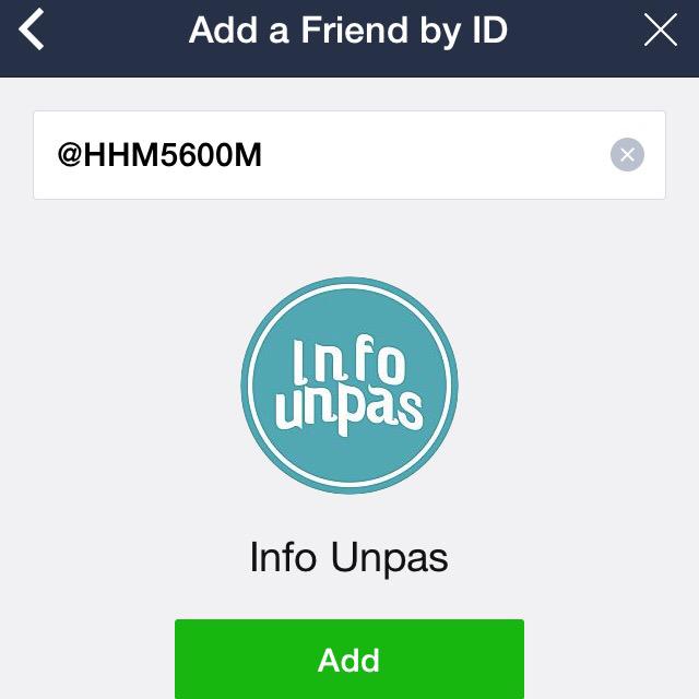 infounpas's tweet photo. Bantu reetwet min
Add akun line info unpas ya barudak
Ini id nya :
@HHM5600M
cc @HMMUNPAS1984 @HMTIFunpas http://t.co/7ZhuFBf3cO