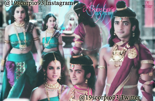 19Scorpio93's tweet photo. Rajkumar #Sushim &amp; Rajkumari #Ahankara. @Beatking_Sumedh #AshokaOnColors #ChakravartinAshokaSamrat #Photoshop #MyEdit http://t.co/alvNThK2TX