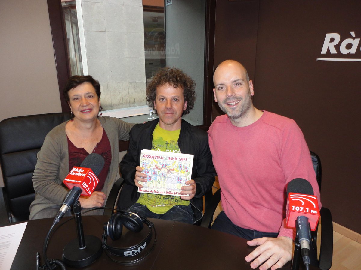 Presentació Orquestra de la bona sort amb el seu il·lustrador Miquel Rabert <a href="/RadioTordera/">Ràdio Tordera</a> ivoox.com/bon-dia-menuts…