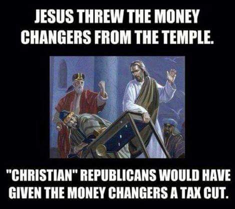 Bluesaloon's tweet photo. #Republicans are phony #Christians. Each one can be described as a #Christopath http://t.co/uFBPfjRAeE