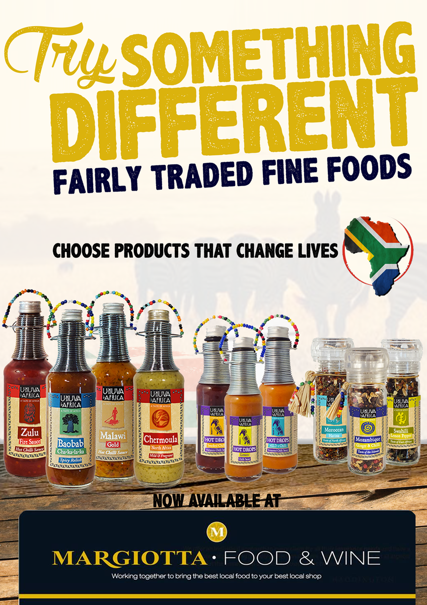 TrueOriginFood's tweet image. Join us at @MargiottaLtd (Dundas St) Edinburgh from 4pm today. #FairTrade  @ukuva_iAfrica @capetreasures