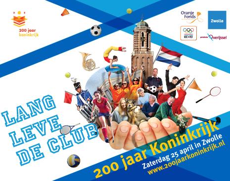 Nederland is jarig! Vier het morgen in #Zwolle onder het motto #Langlevedeclub! bit.ly/1zTK7uS <a href="/200jaarNL/">Charles</a>
