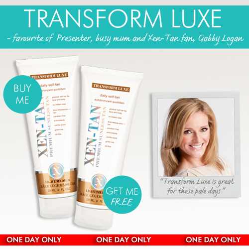 Happy Birthday Gabby Logan! TODAY ONLY Buy One Get One Free on her fave Transform Luxe >  