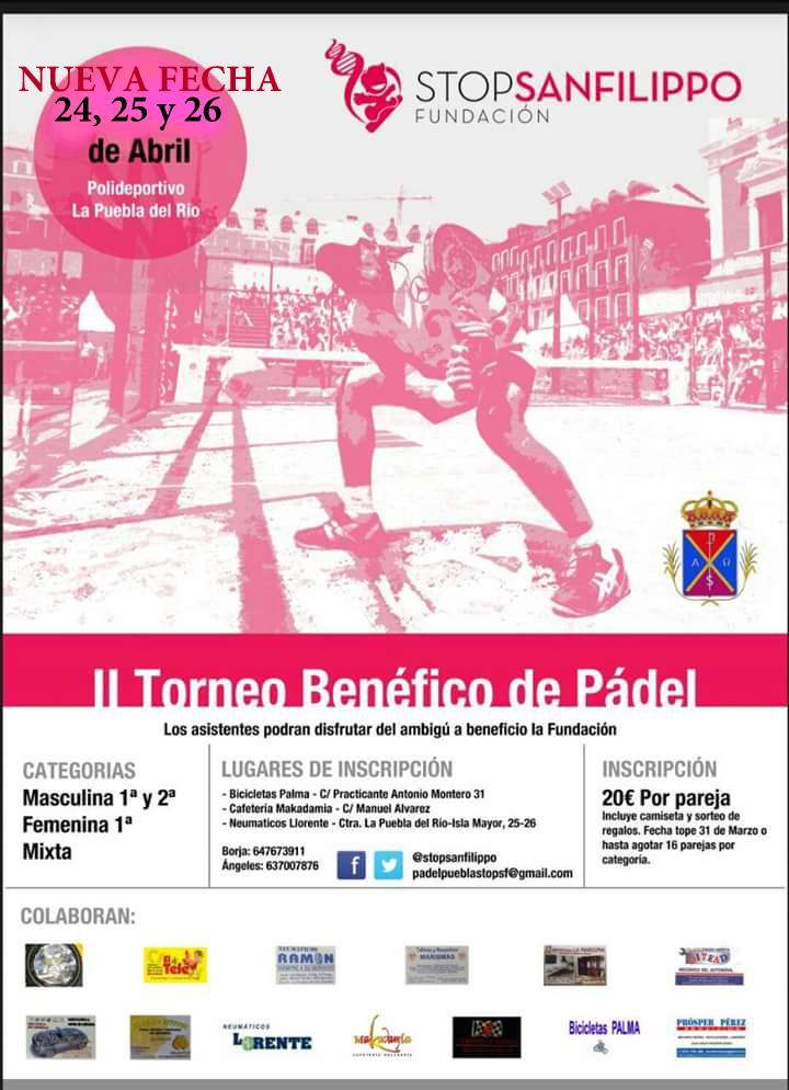ca_puebla's tweet photo. Hoy estaremos jugando y tomando algo en el ambigú del II Torneo Benéfico de Padel @todos_conborja #YoCorroPorBorja http://t.co/CwLwAZPeBL