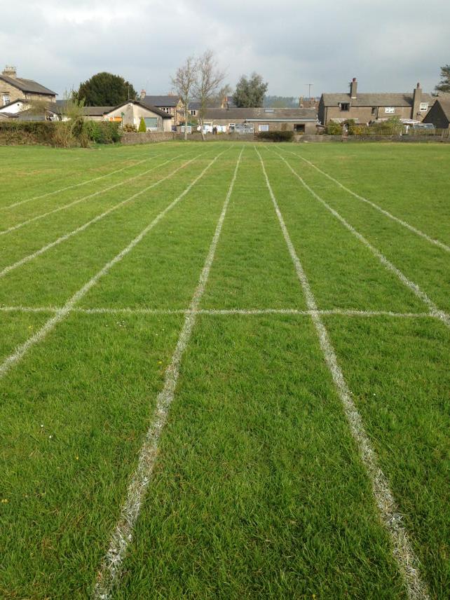 DrJulietMcG's tweet image. Arrived at running club to find fresh lines. Be so rude not to use them! #redfaces #sprints #happyladies