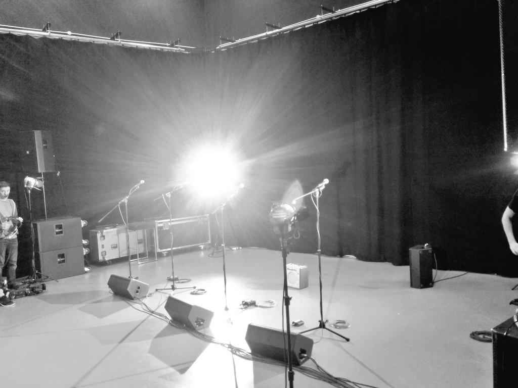 sophie1ed's tweet image. The calm before the @FocusWales day of live sessions at @GlyndwrCMT #focusfun #livesessions #wirestream