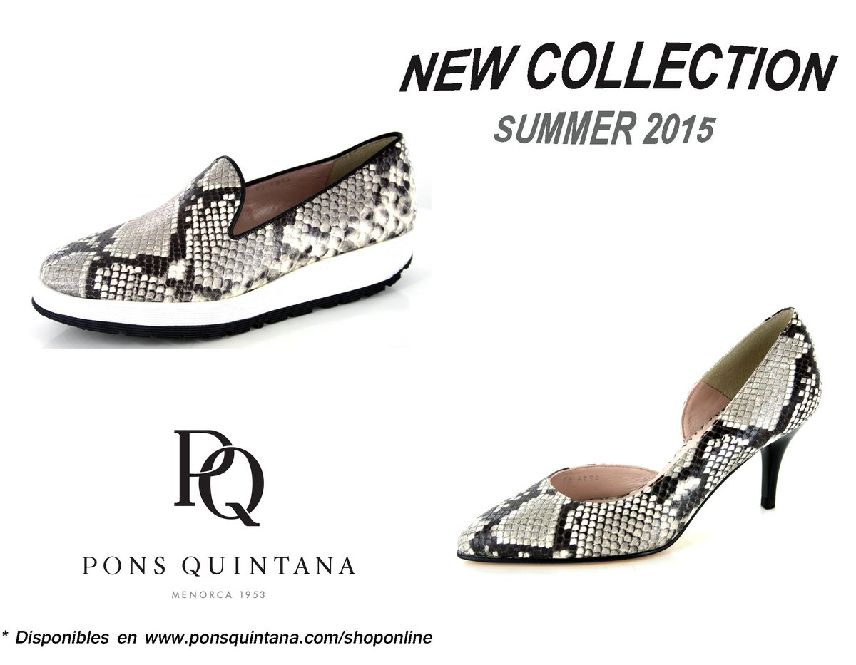 Modelos <a href="/PonsQuintana/">Pons Quintana</a> en piel de #python . Disponibles #online . #fashion #Menorca
