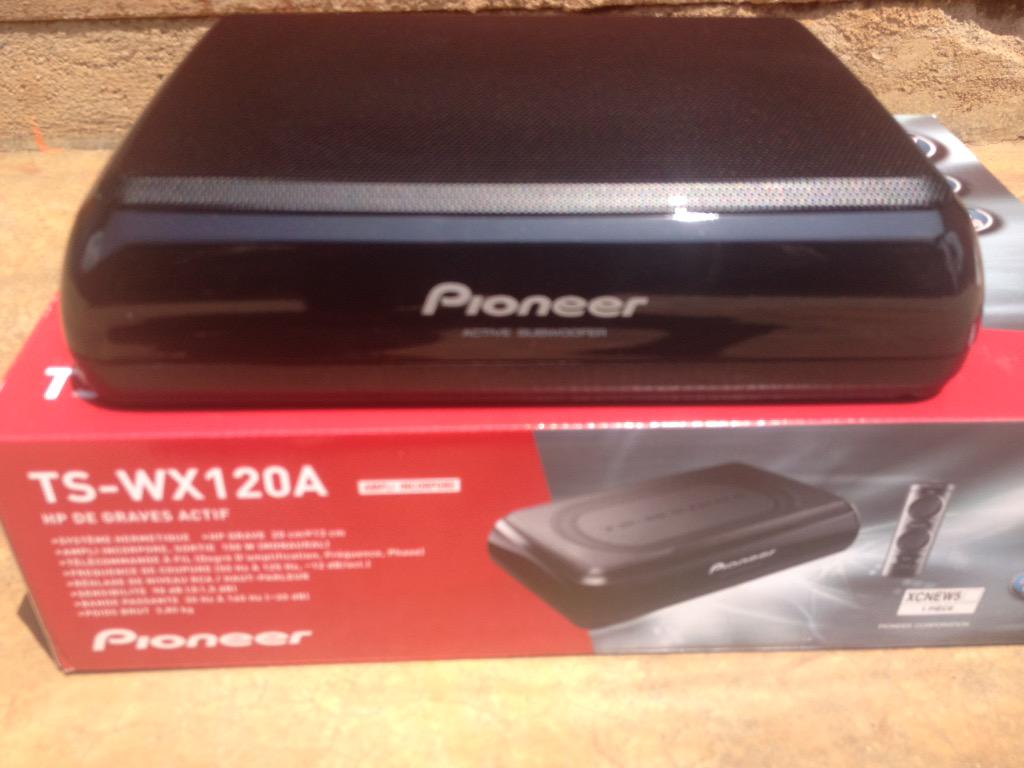 pioneer subwoofer with inbuilt amplifier