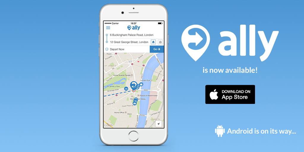 allyapp_DE's tweet photo. WATCH OUT! Our new #allyapp is finally here! Update or find it in the App Store now for iOS: https://t.co/kqp3gEaWLS http://t.co/Pzr3MUeEs8