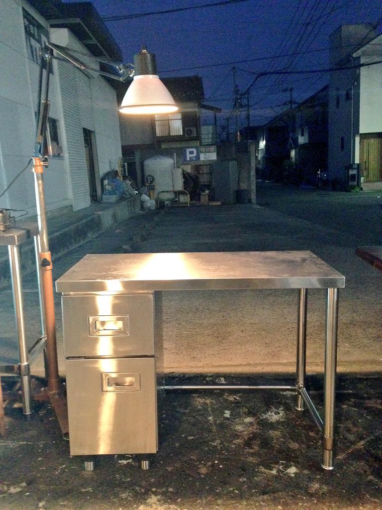 ヴィンテージ インダストリアル ワークデスク / 作業台 作業机 スチールデスク スチール デスク ヴィンテージ インダストリアル ヴィンテージ