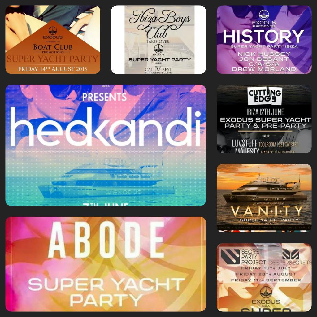 jadelouise144's tweet image. Huge line ups &amp;amp; collaborations so far! #summer #ibiza #ibiza2015 #superyacht #party