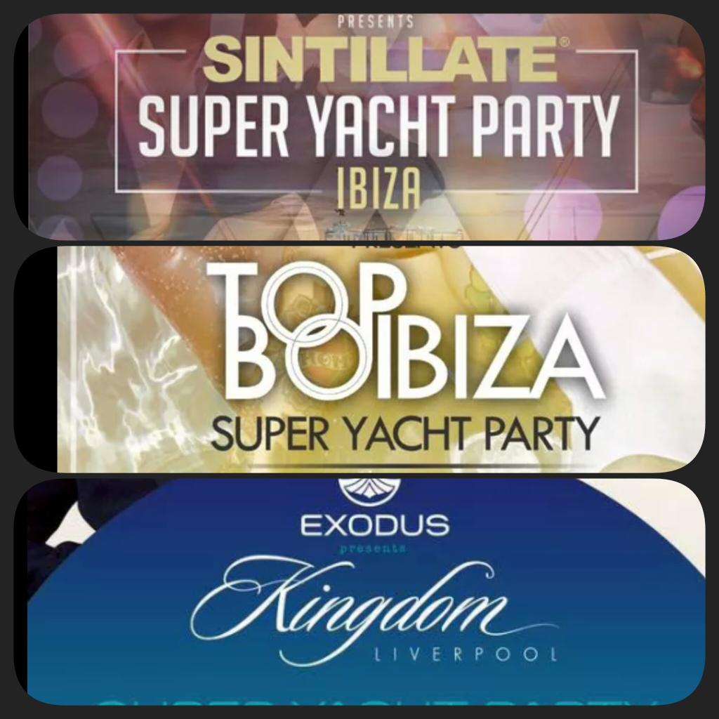 jadelouise144's tweet image. Huge line ups &amp;amp; collaborations so far! #summer #ibiza #ibiza2015 #superyacht #party