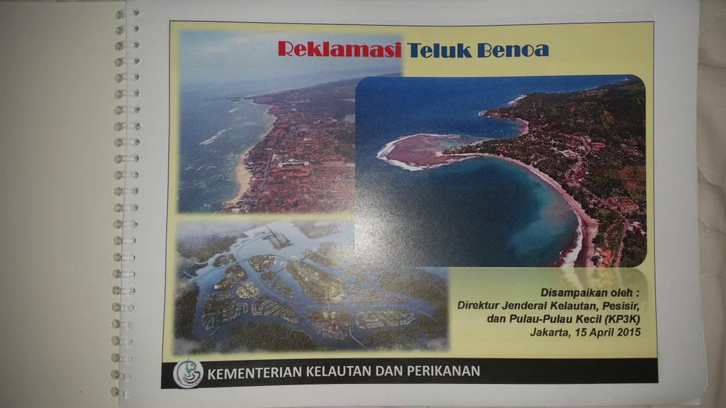 1. Ini hlm 1 dr slidenya. Ada yg aneh? Liat gmbar kiri bawah, itu masterplan siapa? Cc <a href="/susipudjiastuti/">Susi Pudjiastuti</a> #DirjenKp3K