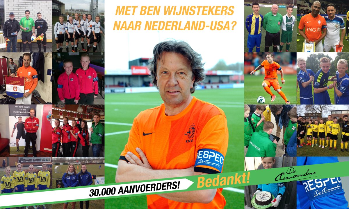 Gefeliciteerd 💪🏼 “ <a href="/DeAanvoerders/">De Aanvoerders</a> : Al 30.000 Aanvoerders zijn aangesloten! #DeAanvoerders ”