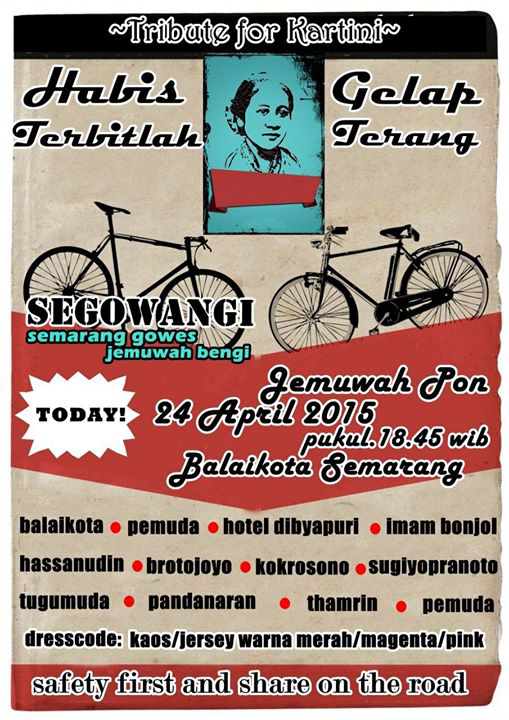 KAS! "<a href="/SoloLFR/">SoloLastFridayRide</a>: P.JAWA LAUTAN PESEPEDA <a href="/Friday_Ride/">Jogja LastFridayRide</a> <a href="/KLFNR/">Kudus Last Friday</a> <a href="/watesFridayride/">WatesLastFridayRide</a> <a href="/SlemanNgepit/">Sleman Bersepeda</a> <a href="/GodeanNgepit/">Godean Ngepit</a> <a href="/b2wmalang/">BikeToWork - Malang</a>