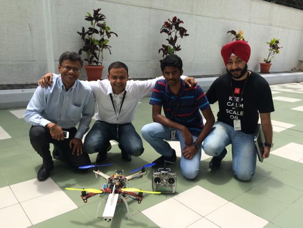 andy2all's tweet photo. Amazing DIY: Drones by @edge_verve Maker Lab @vsikka http://t.co/HLGNki1LPE