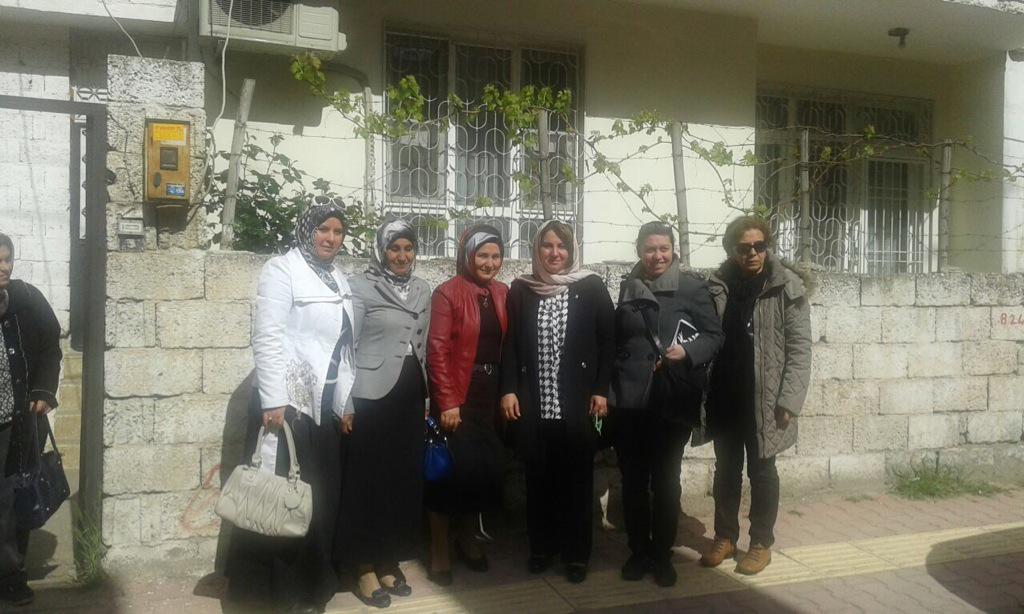 Mizan derneğindeki hanım kardeşlerimizi ziyaret ettik..