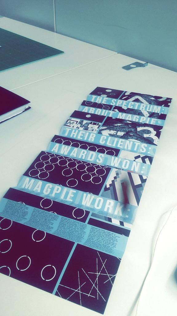 Jazmyn_Smith's tweet image. Finally finished my uni project based around the company @Magpie_Studio 😄 #SoChuffed