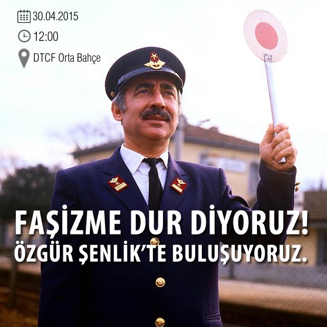 Ne demek gelmiyorum? 30 Nisan'da Orta Bahçe'deyiz. (Başka yer yok)