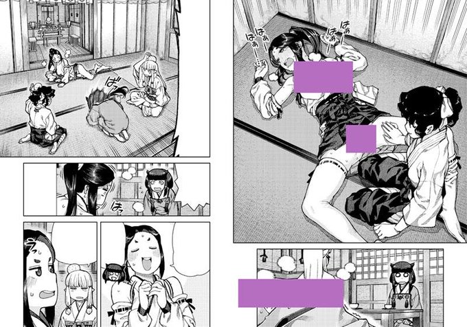 明日4月25日発売月刊アクション6月号にて つぐもも77話「神様といっしょ」後編が掲載されます。連載開始時作った神社3Dモデル、制作に時間がかかった割にさほど使わなかったので この回想で使い倒しています。 