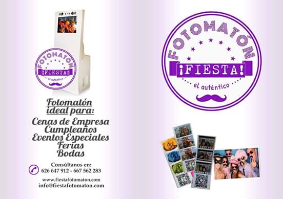 Un servicio de Fotomatón a domicilio, muy adecuado para eventos de empresa, bodas, fiestas y celebraciones en general