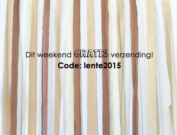 Dit weekend GRATIS verzending! Ga naar: weddingwinkel.nl #webshop #korting #gratis #trouwen #aanbieding #bruid