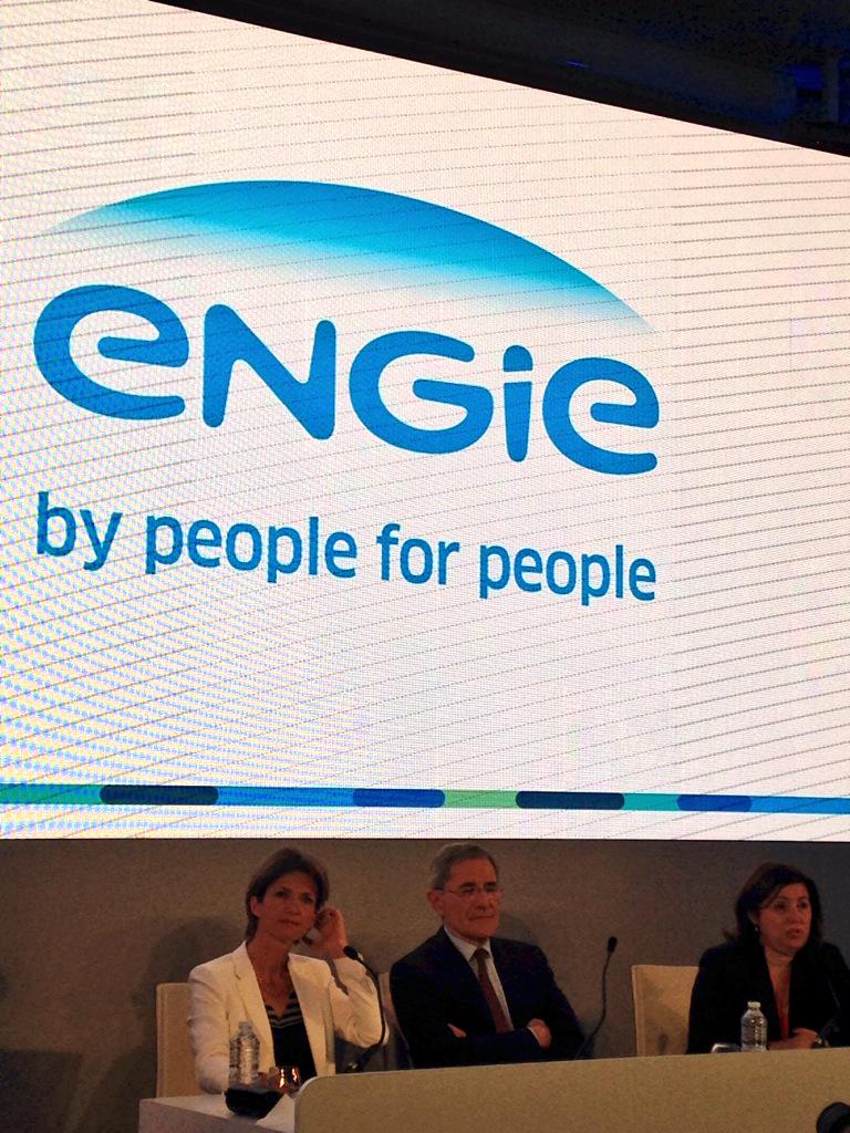 ENGIEgroup's tweet photo. The new campaign is revealed #now ! #PressConf #ENGIE http://t.co/dbWlC4TPwQ