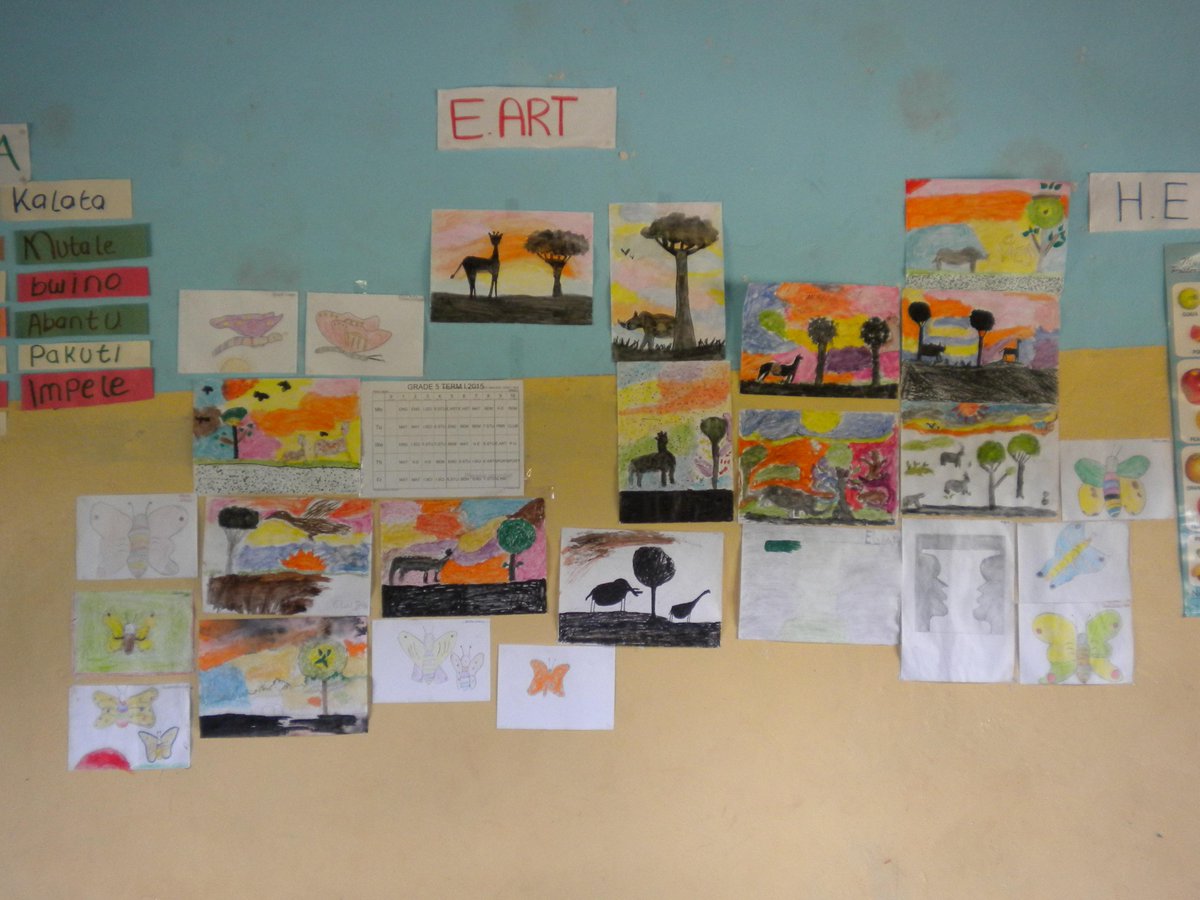 robertshitima's tweet photo. Thanks to Br. Olavo for taking our students through an amazing art project this school holiday!! http://t.co/v5ofAVk6ev
