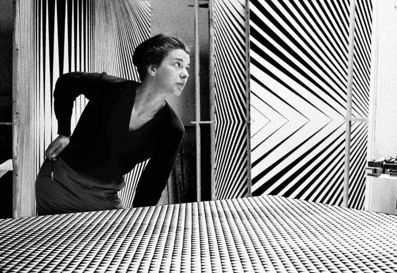 Happy Birthday, Bridget Riley (photo by Romano Cagnoni) 