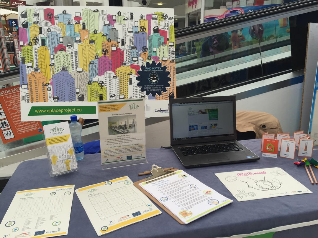 EPLACEProject's tweet photo. All ready to go with our #energy stand for #ecoweek @sdublincoco http://t.co/Iu40hoAY0w