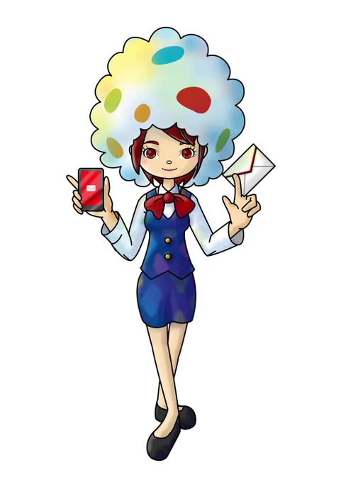 コンテストに出したガールイラストですー 