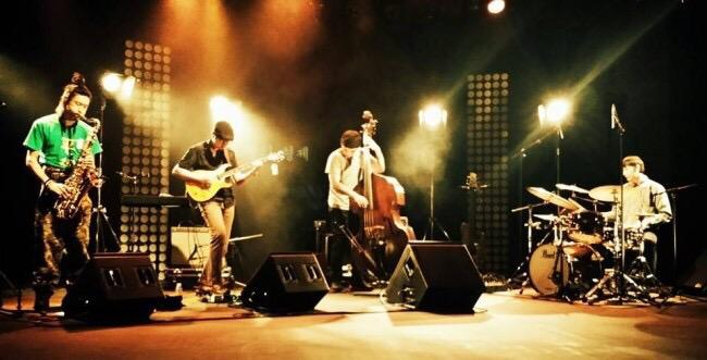 JassBar's tweet photo. "Last Concerts &amp; Farewell Party" 둘째날 공연 오늘 밤 9시 <김오키 동양청년> sax. 김오키, guitar 준킴, b. 김윤철, dr. 서경수. http://t.co/ZUMvHrYkli