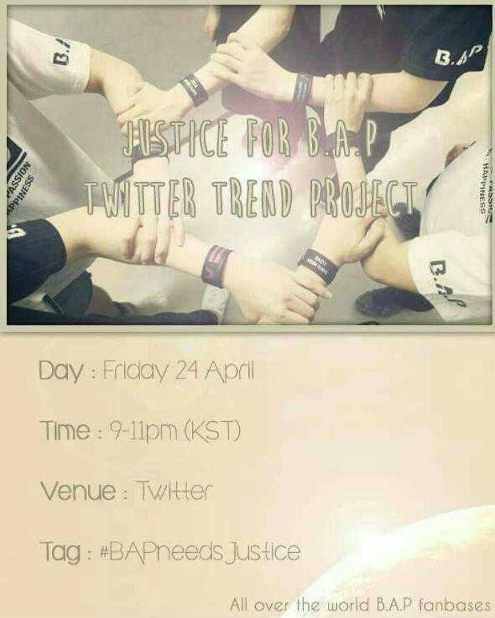 cari_villarroel's tweet photo. @EllinFlorie Please do not forget🙏 Together for BAP!💪#BabyzAndWarriorsUnited✌
#TheWorldWithBAP🌎
#BAPneedsJustice👊 http://t.co/Yb5QwDY9wN