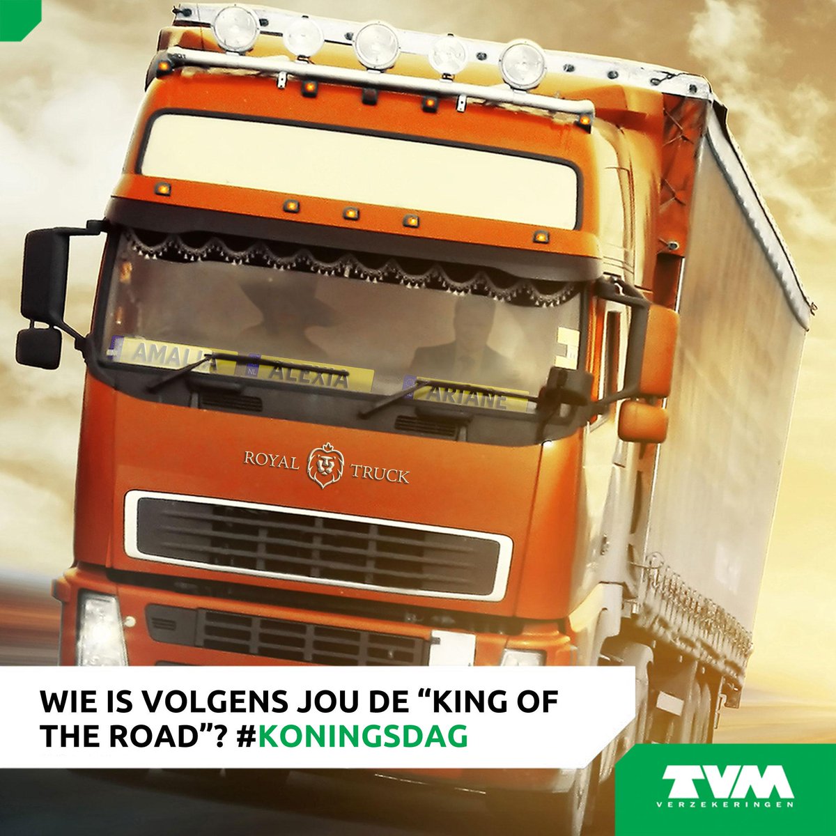 tvmnl's tweet photo. Welke #vrachtwagenchauffeur is volgens jou de "King of the Road"? #koningsdag http://t.co/TcNoBH7UEg