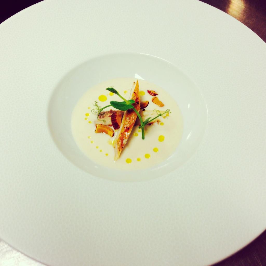 Klosteret's tweet photo. #Dagensforrett #Ajoblanco http://t.co/kpyUTN48T5