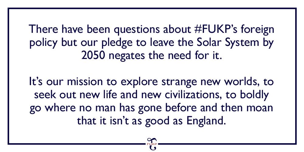 #FUKP Foreign Policy