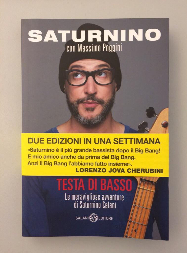 Saturnino69's tweet photo. DUE EDIZIONI IN UNA SETTIMANA !!! GRAZIE DI CUORE !!! @salanieditore @Massimo_Poggini @lorenzojova #testadibasso http://t.co/BfL61grbKk