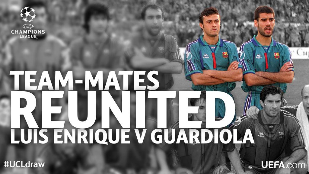 Barcalive_fcb's tweet photo. Lucho vs Pep http://t.co/ibkaOwJuAM