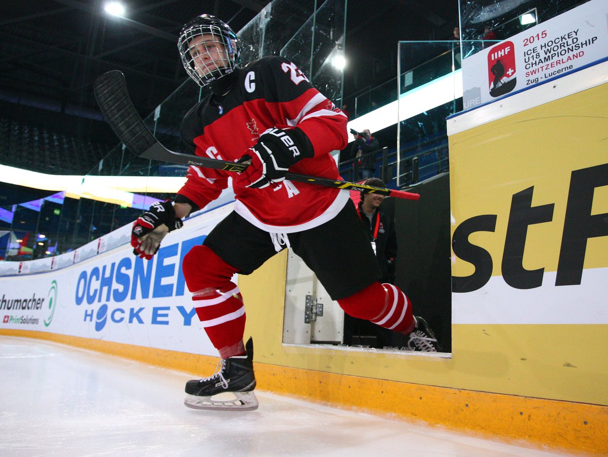 HockeyCanada's tweet photo. Grab a #HockeyCanada 100 year anniversary jersey for $99 during #U18Worlds: http://t.co/9nh5YJR9Wz http://t.co/x8hMZwB7Lk