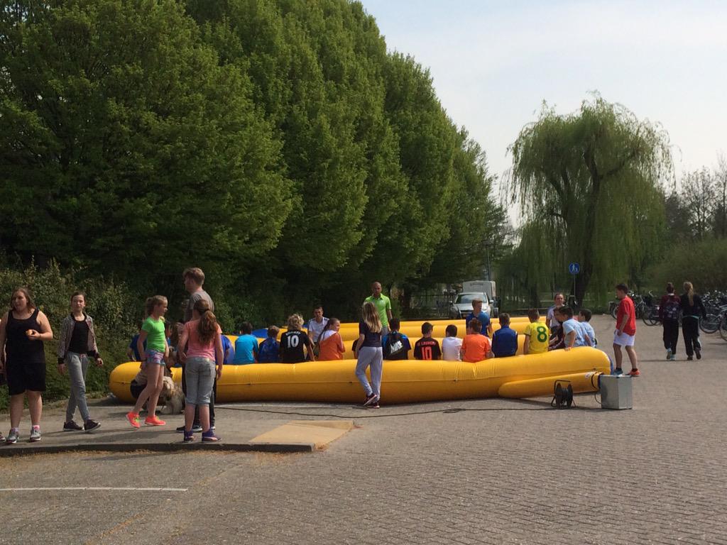 Koningsspelen in Westervoort. Sfeerfoto's bij <a href="/SportsPlanet_1/">Sports Planet</a> binnen en buiten.Geweldig alle vrijwilligers @jc_creon
