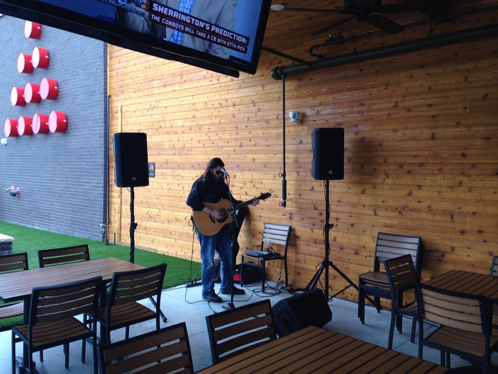 BCOHEN78's tweet photo. Loved being on the patio listening to great music @pinstackbowl. http://t.co/pLREU8CU7H