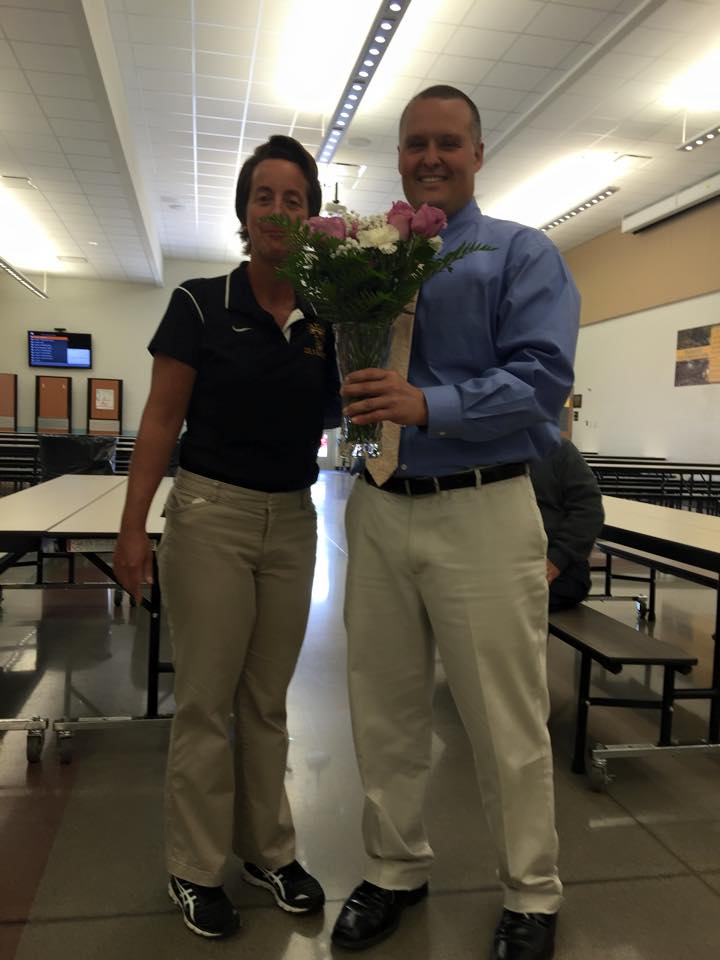 Congratulations to Mrs. Cindy Oser, Three Rivers' Teacher of the Year