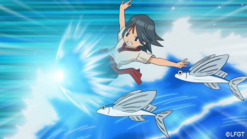 InazumaEGOFR's tweet photo. Saviez-vous que les poissons volants planent à peine mieux que les joueurs de football ? #InazumaEleven #anime #manga http://t.co/50eQ0v35OC