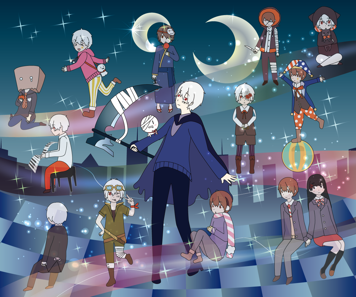 ヤンデレモン Na Twitteru 全世界に舞い降りた天使 Uni Mafumafu まふまふさん 闇色ナイトパレード発売おめでとうございます W ﾖｲｻﾖｲｻ W ﾖｲｻﾖｲｻ 闇色ナイトパレード Http T Co 8grf9dkyjb