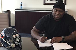 Wishing new DE Jarvis Jenkins a very happy 27th birthday! 