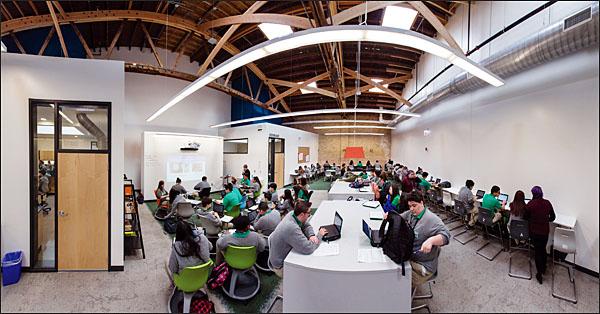 educationweek's tweet photo. This school's physical design is meant to play an integral part in #blendedlearning: http://t.co/QECfqqQrMM http://t.co/2rXNaVB2il