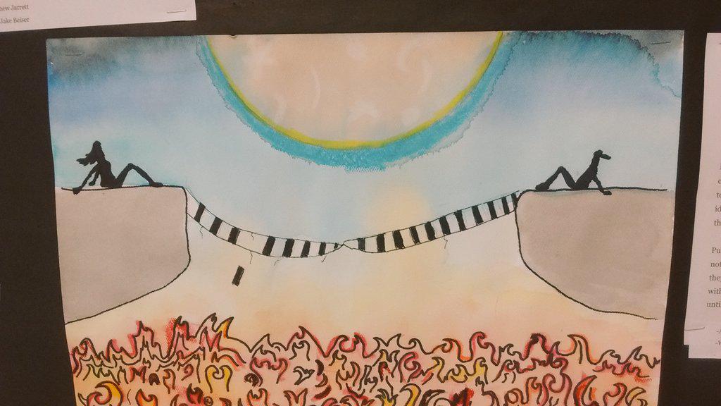 MrsBullGMS's tweet photo. 7th &amp; 8th art create silhouettes/6th Eng writes! @graftonms @laynevic http://t.co/CQvLgdMeGv